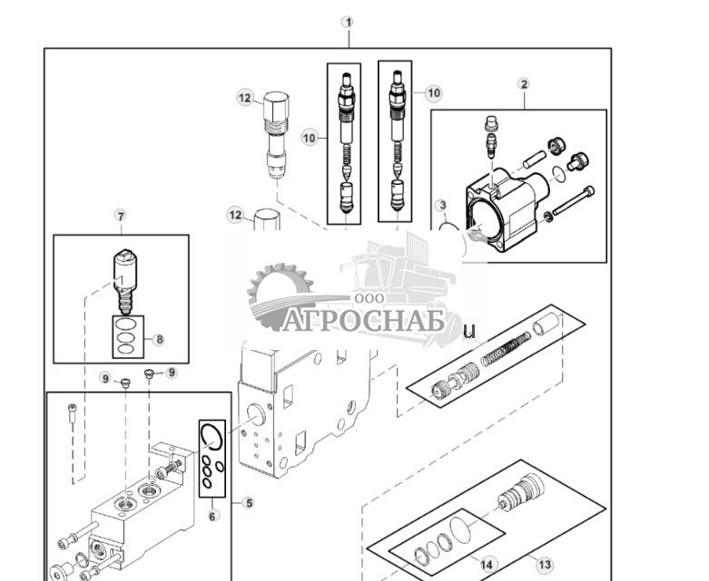 Slew Section, Boom Valve, K170LS - ST696668 574.jpg